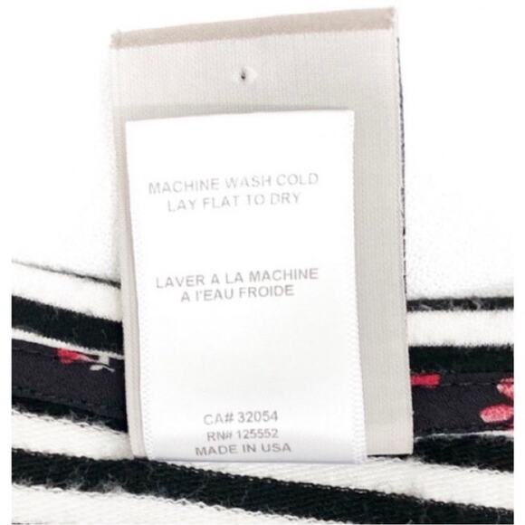 Anthropologie Dolan Left Coast Black & White Stripe Malta Tie Waist Dress,Size S - Picture 14 of 15